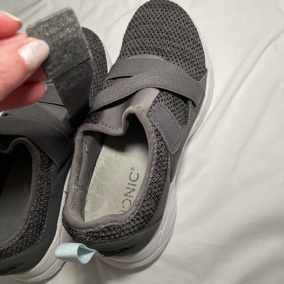 Vionic Brisk Aimmy Active Sneaker Shoes Charcoal Gray Womens Size 8.5 Comfort - Picture 10 of 14